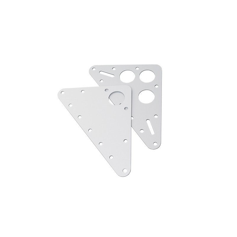 RUTGERSON Kopfbrett One-Design Alu 112x140x2mm silber