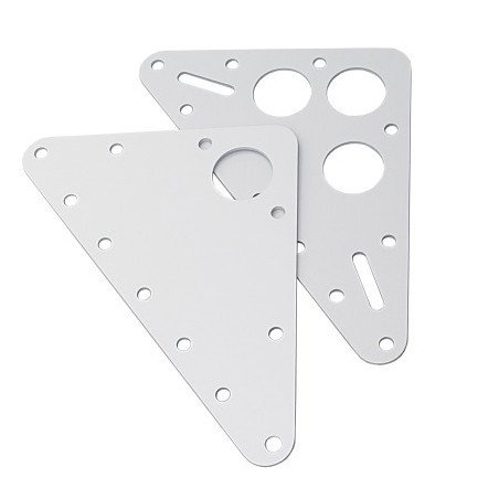 RUTGERSON Kopfbrett One-Design Alu 112x140x2mm silber