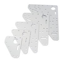 RUTGERSON Kopfbrett Standard Alu 115x162x2mm silber