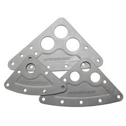 RUTGERSON Kopfbrett PA 100x115x3mm schwarz