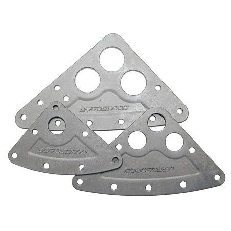 RUTGERSON Kopfbrett PA 100x115x3mm schwarz