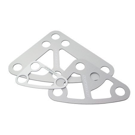 RUTGERSON Kopfbrett ohne Nietung Alu 185x215x3mm silber