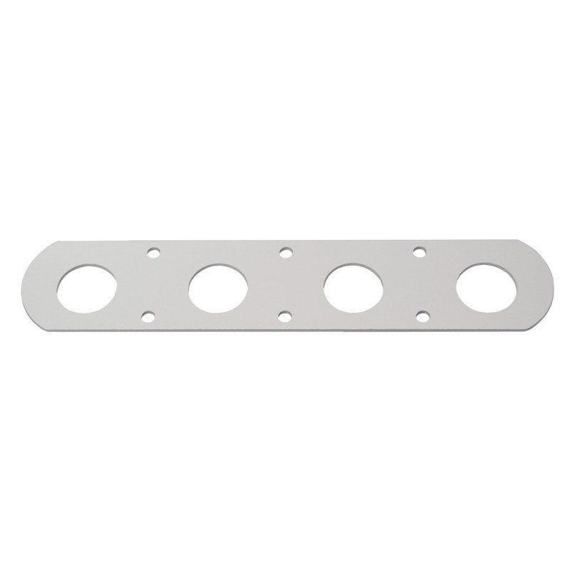 RUTGERSON Schothorn-Brett 220x45x2mm silber elox.