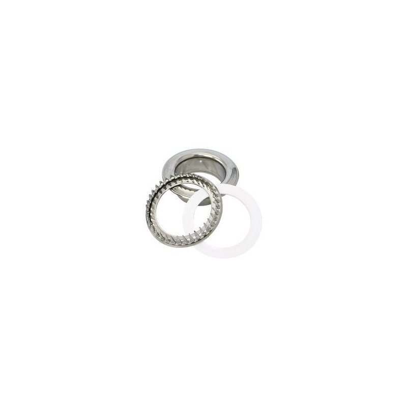 RUTGERSON Zackenöse Super-Ring Edelstahl Auge 20mm Light 10St.