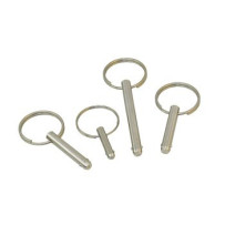 Kugelsperrbolzen mit Ring A4 6x17mm Nutzlänge