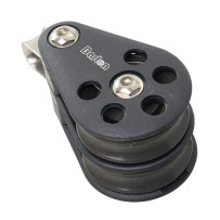 BARTON Doppelblock gleitl. 54mm, Seil 12mm, Auge