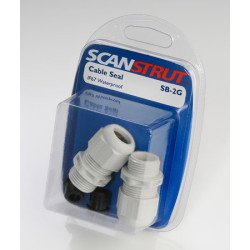 SCANSTRUT Kabeldurchführung SB-2G mit IP67 für Anschlussdosen 2St.