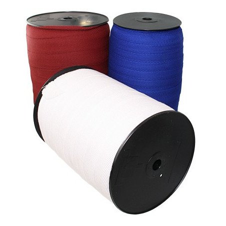 SAULEDA Einfassband, fest gewebt Acryl 22mm 150m marineblau