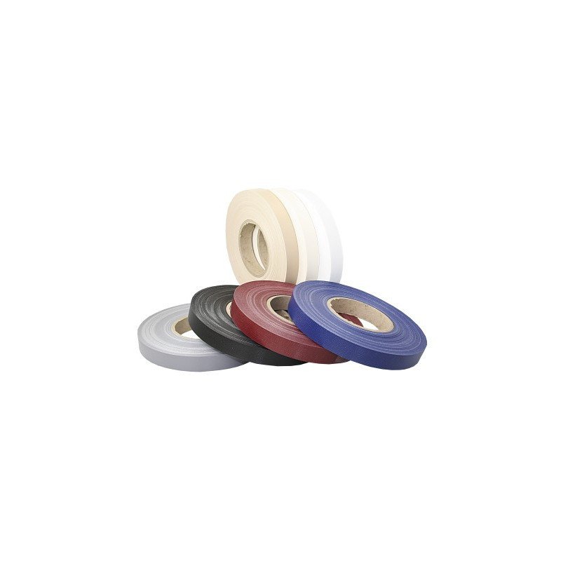 SAULEDA Einfassband Port PES beids.PVC 20mm 410g/qm granatrot