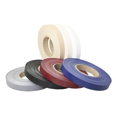 SAULEDA Einfassband Port PES beids.PVC 20mm 410g/qm granatrot