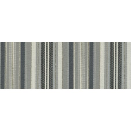 SAULEDA Gewebe Agora Rayure Acryl 160cm 160g/qm grau