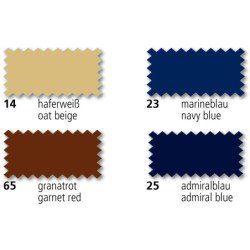 SAULEDA Gewebe Duo Acryl einseitig PU 204cm 520g/qm admiralblau/grau