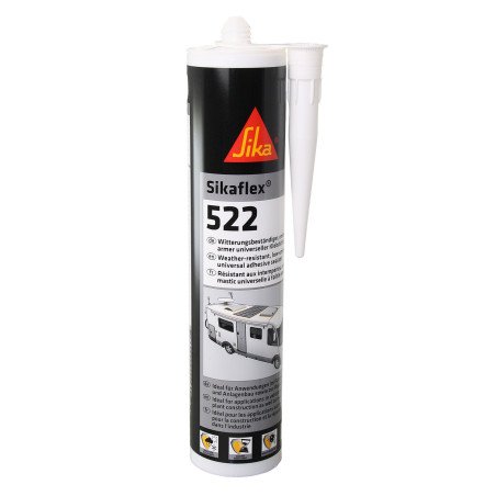SIKAFLEX Kleb-Dichtstoff 522 Kartusche 300ml grau 12St.