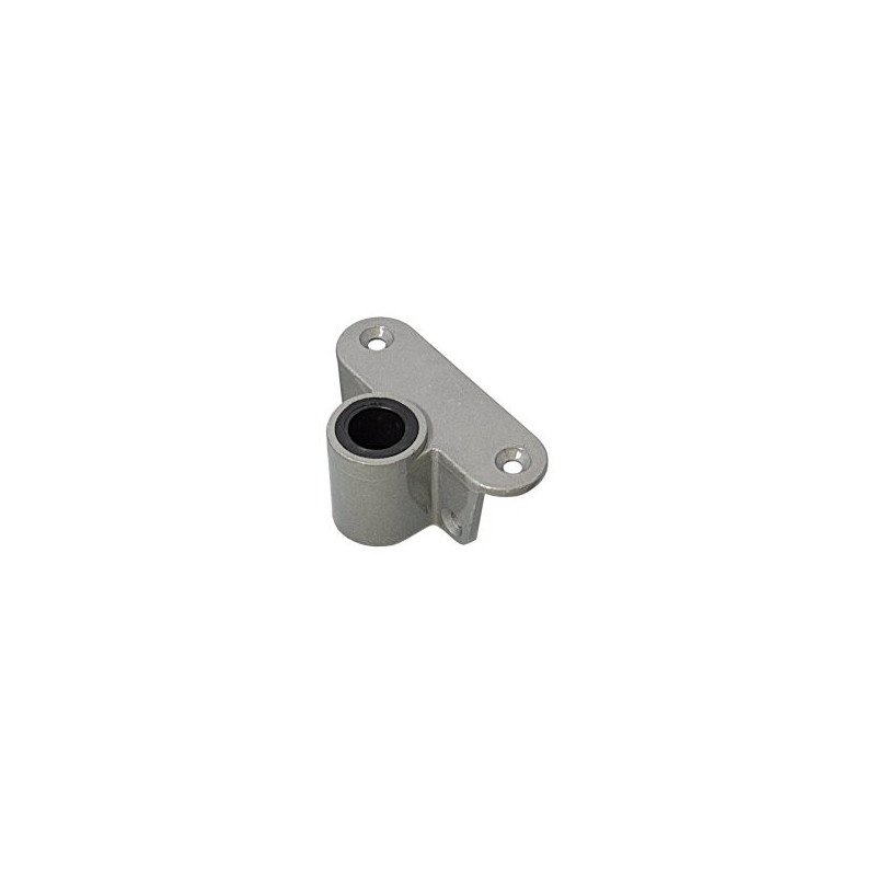 Rudergabelsockel für Kantenmontage Alu für Pin 17mm