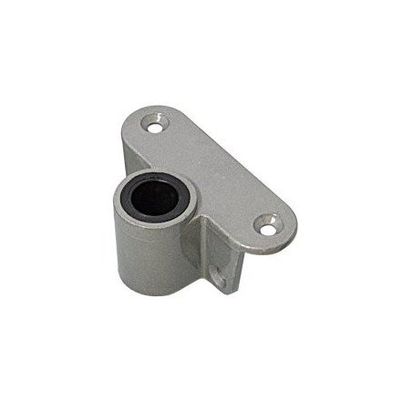 Rudergabelsockel für Kantenmontage Alu für Pin 17mm