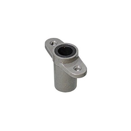 Rudergabelsockel für Einbau, geschlossen Alu für Pin 17mm
