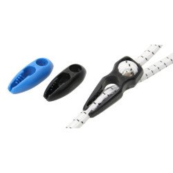 Gummiseil-Speedclip Kunststoff für Seil 8mm schwarz 10St.