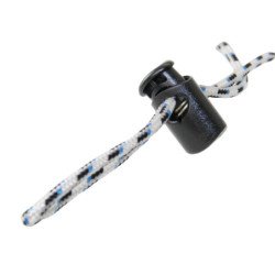 Kordelstopper POM für Seil 3-4mm schwarz 10St.