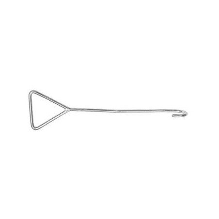 Schleusenhaken mit Triangel A4 525mm