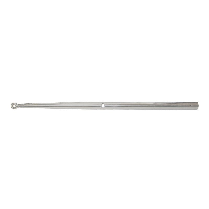 Relingstütze mit Rundkopf A4 25x610mm, 2 Durchzüge