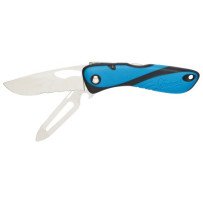 WICHARD Messer Offshore verzahnt mit Schäkelschl. Klinge 80mm, blau