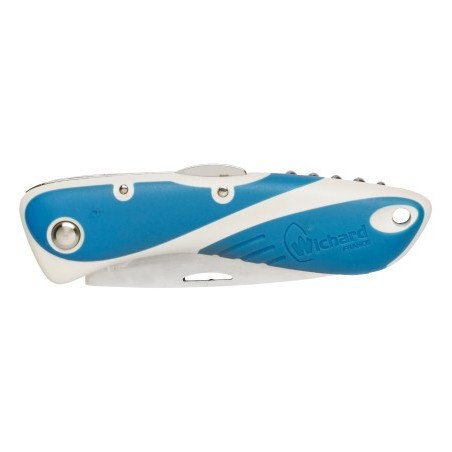 WICHARD Messer Aquaterra mit Korkenzieher Klinge 80mm, blau