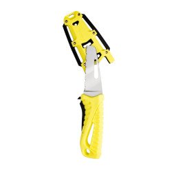 WICHARD Rettungsmesser mit Schäkelschl. Klinge 72mm, fluoresz.
