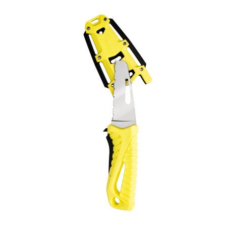 WICHARD Rettungsmesser mit Schäkelschl. Klinge 72mm, fluoresz.