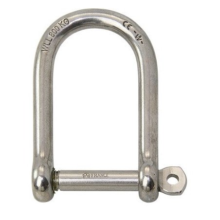 WICHARD Rundschäkel weit A4L Pin 10mm SB-Pack