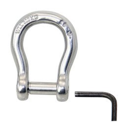 WICHARD Rundschäkel geschweift mit Inn6kant A4L Pin 8mm SB-Pack
