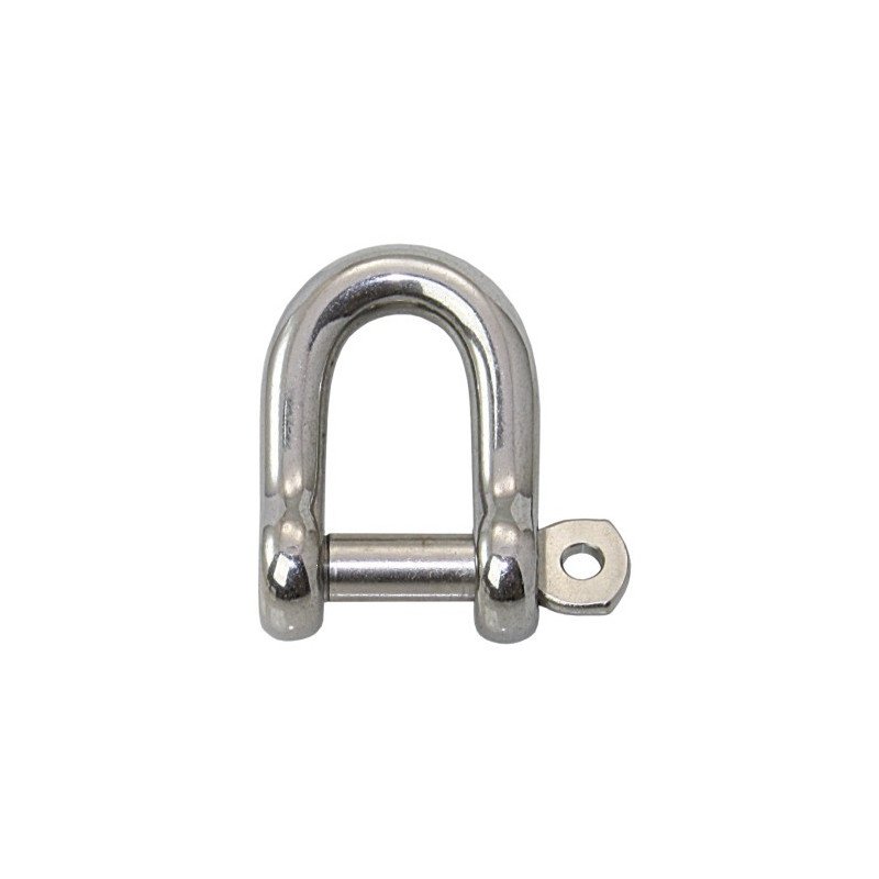 WICHARD Rundschäkel mit unverl. Bolzen A4L Pin 13mm