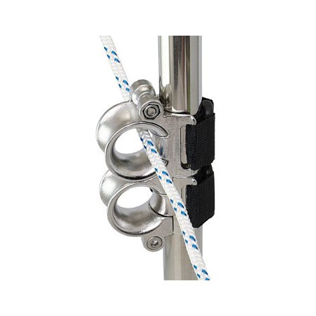 WICHARD Relingleitöse zum Ankletten A4L für Seil 2x 20mm, Reling 25mm