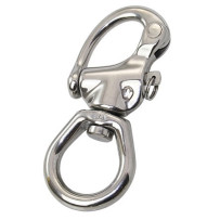 WICHARD Schnappschäkel mit Wirbelauge groß C3 80mm SB-Pack