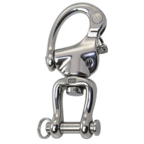 WICHARD Schnappschäkel mit Wirbelschäkel C3 70mm, Pin 6mm SB-Pack