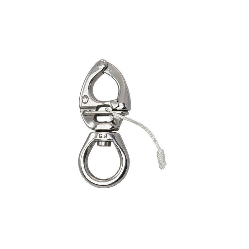 WICHARD Schnappschäkel Regatta mit Wirbelauge groß C3 120mm SB-Pack
