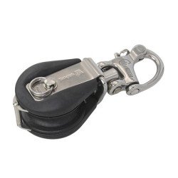 WICHARD Snatchblock gleitl. 55mm, Seil 12mm, Schnappschäkel