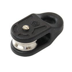 WICHARD Einfachblock gleitl. 18mm, Seil 4-6mm, Auge