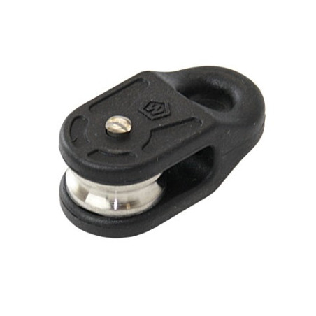 WICHARD Einfachblock gleitl. 12mm, Seil 4mm, Auge
