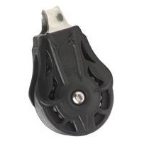 WICHARD Einfachblock gleitl. 45mm, Seil 10mm, Auge