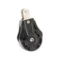 WICHARD Einfachblock gleitl. 45mm, Seil 10mm, Gabel