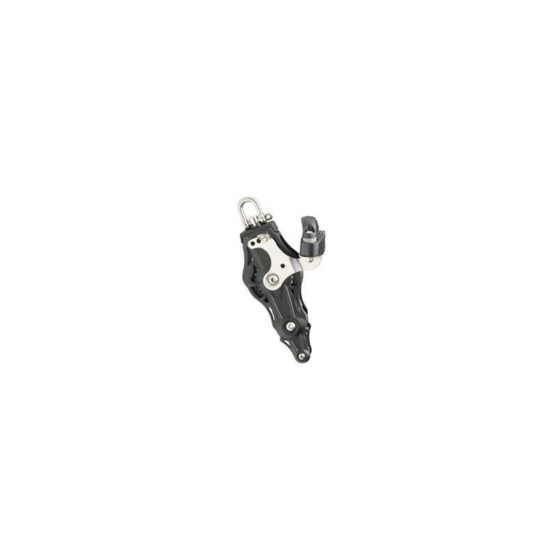 WICHARD Violinblock gleitl. 45mm, Seil 10mm, Wirbelsch, U-Bügel, Klemme