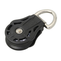 WICHARD Einfachblock gleitl. 55mm, Seil 12mm, D-Ring