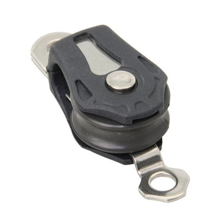 BARTON Liegeblock kugell. 20mm, Seil 5mm
