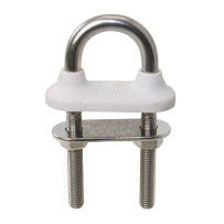 WICHARD U-Bolzen mit Gummikappe A4L M6x90mm weiß