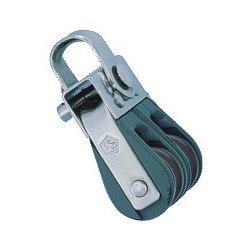 WICHARD Doppelblock kugell. 18mm, Seil 4-6mm, Schäkel