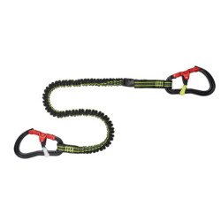 WICHARD Lifeline ProLine mit 2 Alu-Karabinern, Stretchgurt 2m