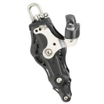 WICHARD Violinblock kugell. 35mm, Seil 8-9mm, Wirbelschäkel, Klemme