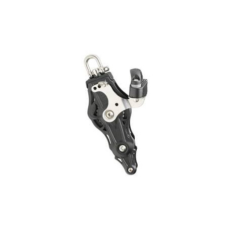 WICHARD Violinblock kugell. 35mm, Seil 8-9mm, Wirbelschäkel, Klemme