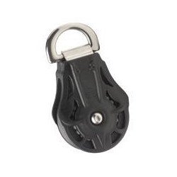 WICHARD Einfachblock kugell. 45mm, Seil 10mm, D-Ring