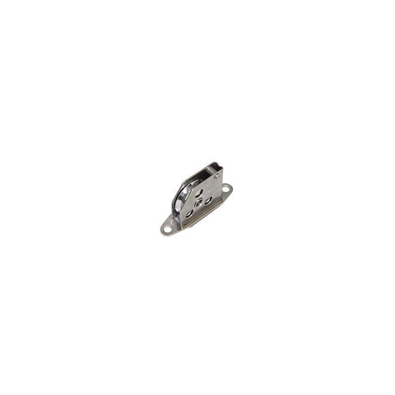 SEA SURE Einfach-Mastblock gleitl. 25mm, Drahtseil 4mm SEA SURE Einfach-Mastblock gleitl. 25mm, Drahtseil 4mm